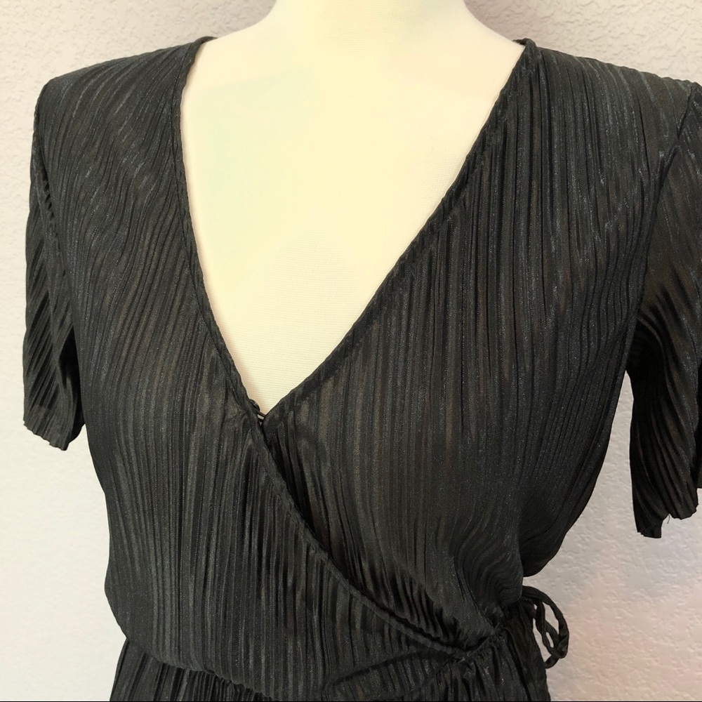 Black Wrap Dress